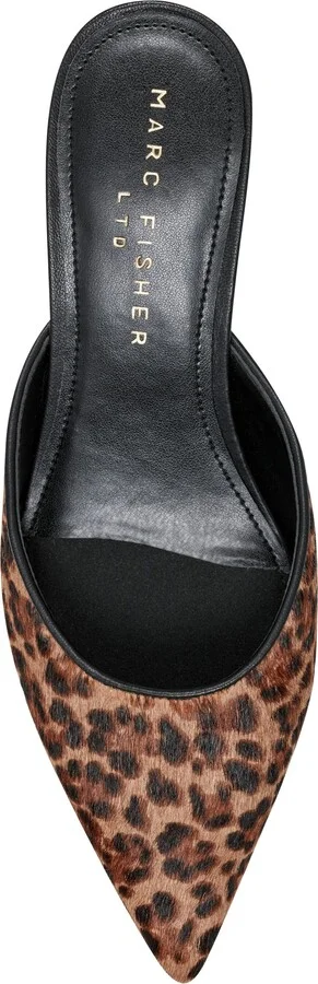 Rosaly Genuine Calf Hair Kitten Heel Mule - Image 5