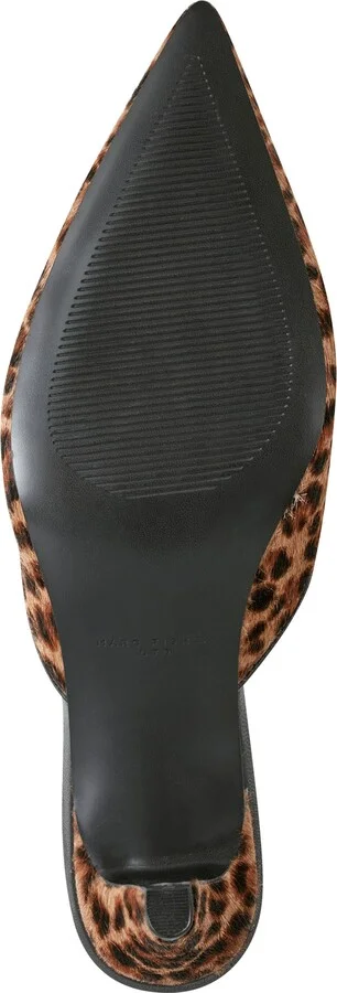 Rosaly Genuine Calf Hair Kitten Heel Mule - Image 6