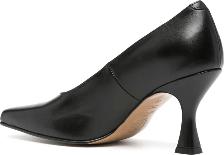 Rosana 80mm leather pumps - Image 3