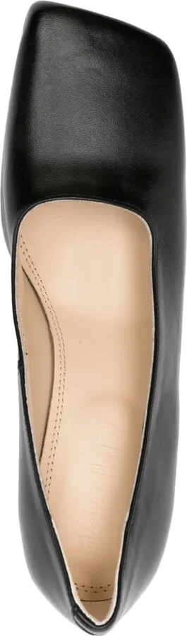 Rosana 80mm leather pumps - Image 4