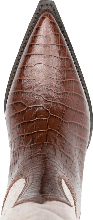 Rosario 60mm two-tone boots - Image 4