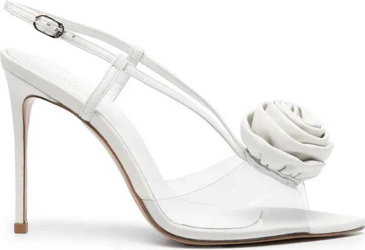 Rose 110mm leather sandals