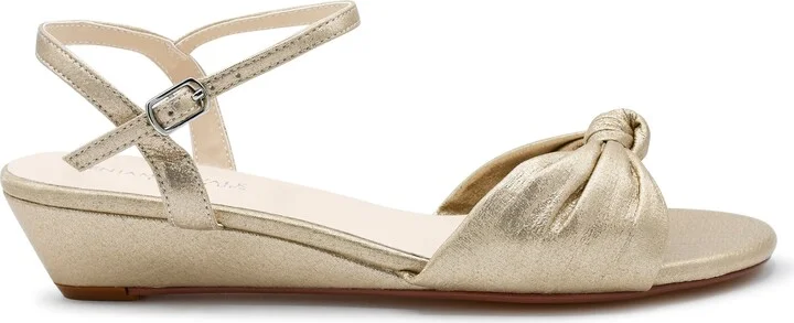 Rose Ankle Strap Wedge Sandal - Image 4