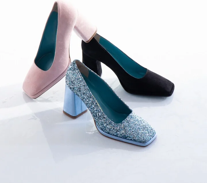 Rose Gold Larice Pump Cipria Cashmere - Image 2
