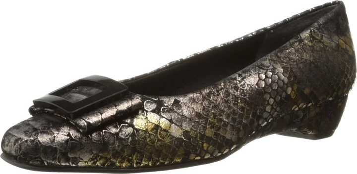 Silver/Gold Multi Belly Snake Print