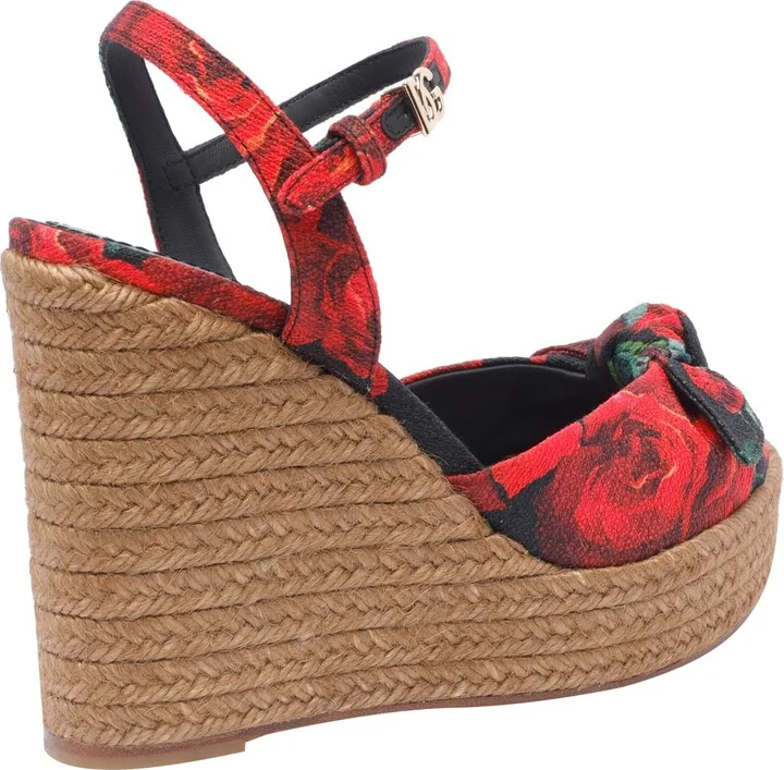 Rose Print Wedge - Image 3