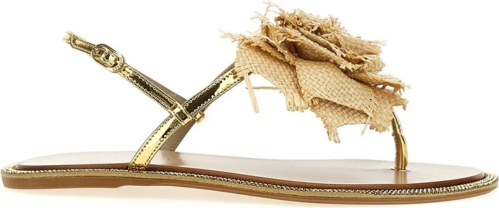 Rose Sandals Gold