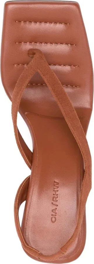 Rose slingback sculpted sandals - Image 4