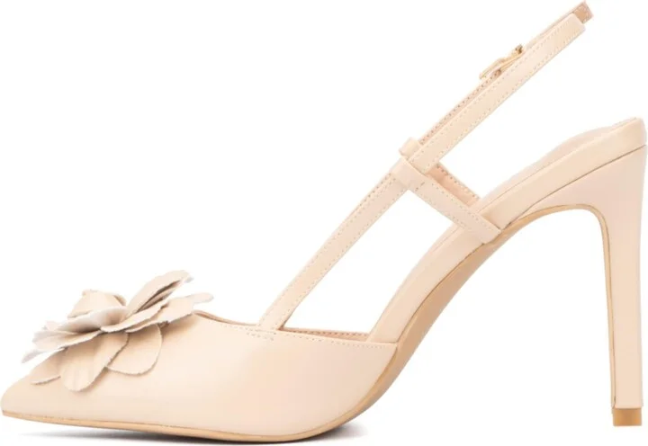Rosemarie Women's Flower Slingback Pumps - Image 5