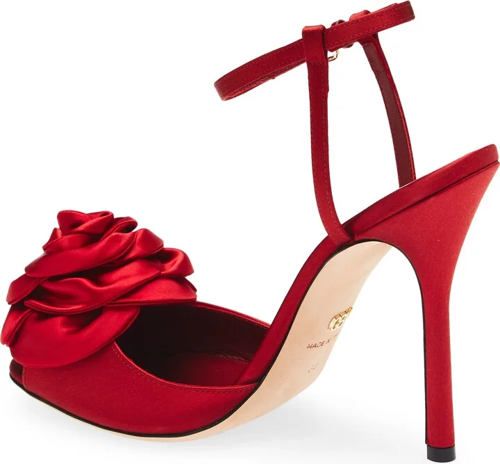 Rosette Embellished Sandal - Image 2