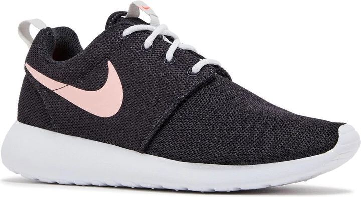 Roshe One 844994-008 Sneaker Women's 8 Oil Gray Pink Running Shoes GBNC81