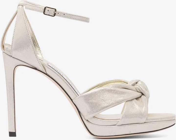 Rosie 100 Metallic Leather Sandals