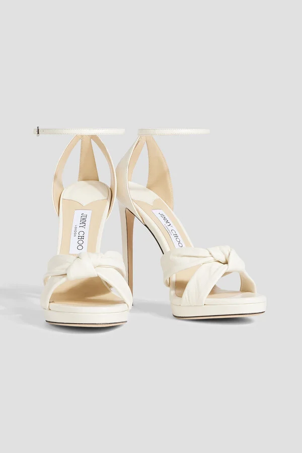 Rosie 120 knotted leather sandals - Image 2