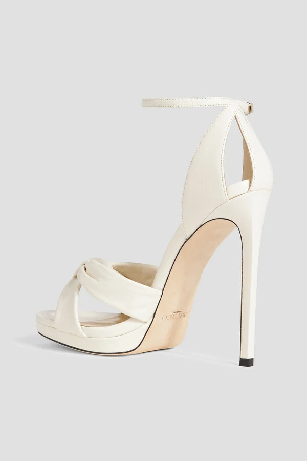 Rosie 120 knotted leather sandals - Image 3