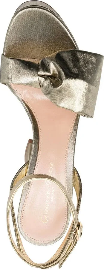 Rosie 120mm bow-detail sandals - Image 4