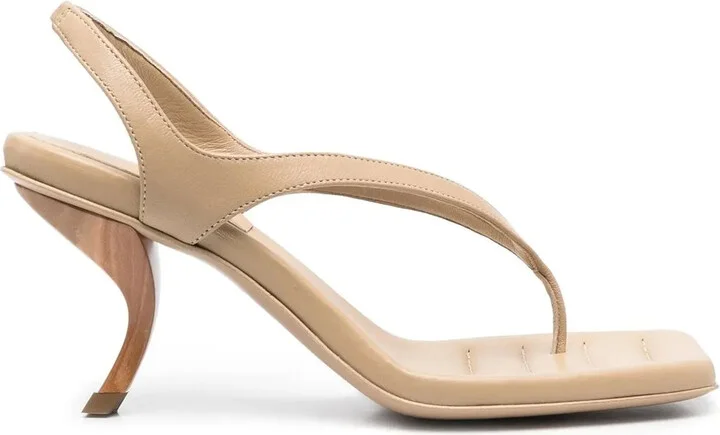 Rosie 13 square-toe sandals