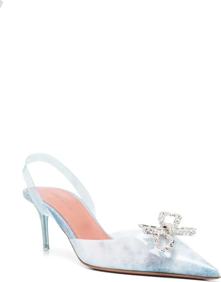 Rosie 60mm transparent pumps - Image 2