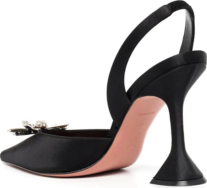 Rosie 95mm crystal-embellished pumps - Image 3