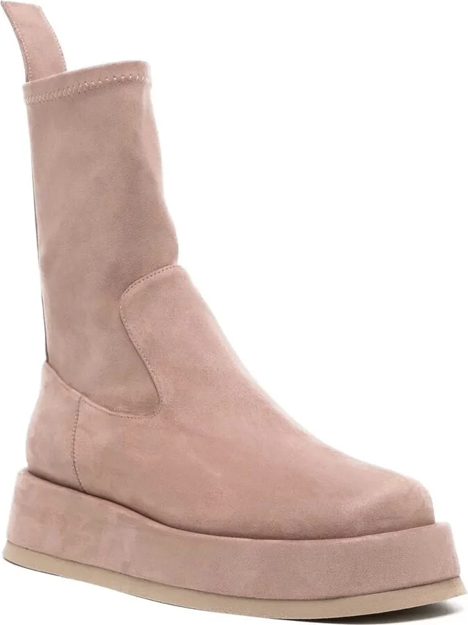Rosie Eco Suede ankle boots - Image 2