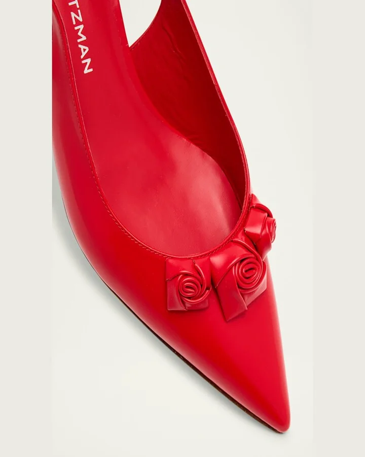 Rosie Slingback Kitten Pumps - Image 2