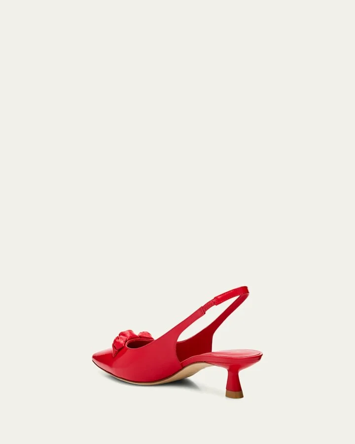 Rosie Slingback Kitten Pumps - Image 3