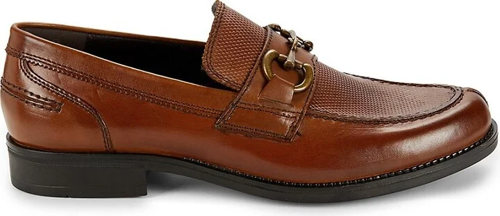 Ross Leather Bit Loafers