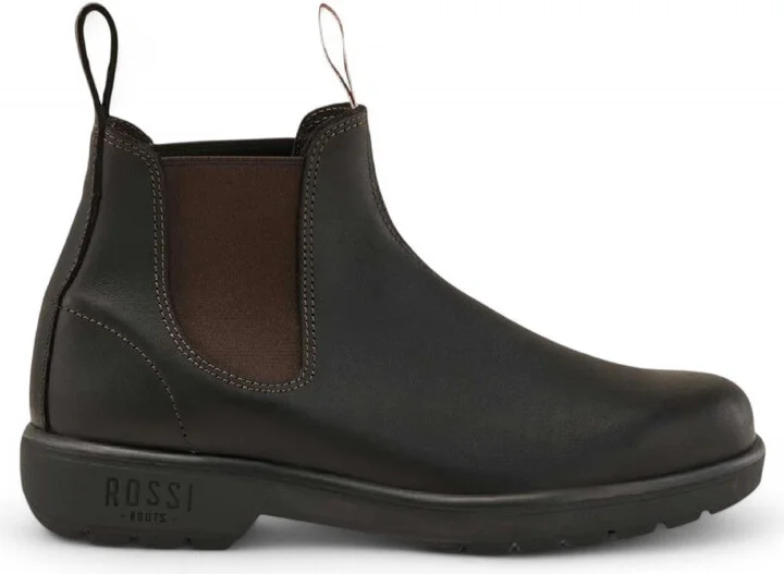 Rossi 303 Endura Brown Leather Chelsea Boots