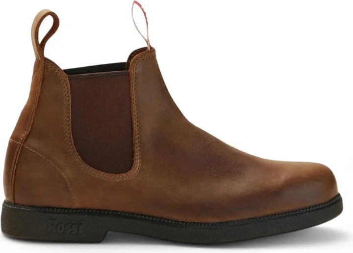 Rossi 607 Booma Tan Leather Chelsea Boots