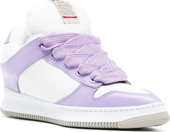 Rosy pointed-toe puffer sneakers - Image 2