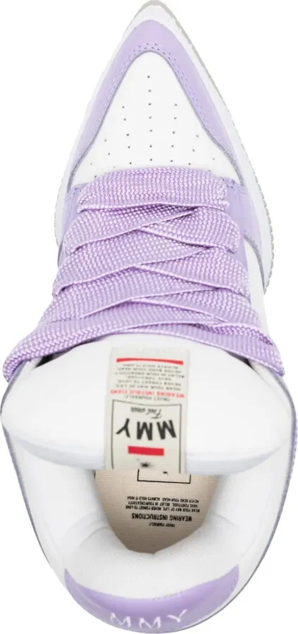 Rosy pointed-toe puffer sneakers - Image 4