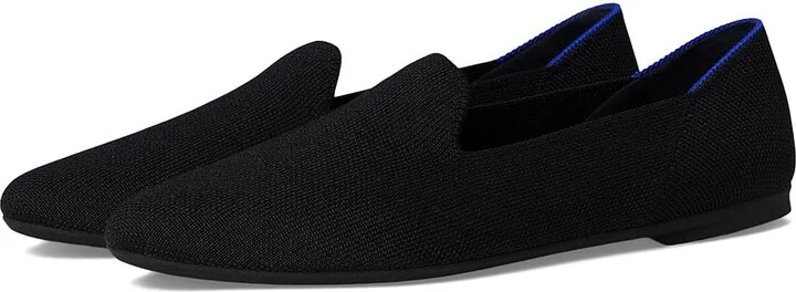 Rothy's The Almond Loafers Women's Flat Shoes Black : 12 M, Synthetic