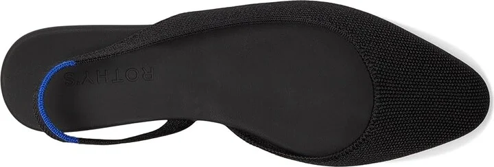 Rothy's The Almond Slingback Women's Slip-on Dress Shoes Black : 10.5 M - Image 2