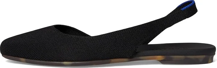 Rothy's The Almond Slingback Women's Slip-on Dress Shoes Black : 10.5 M - Image 6