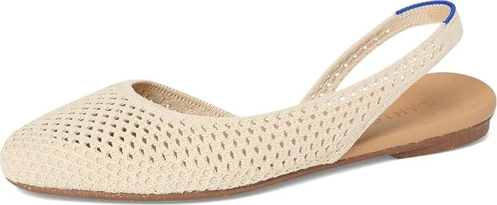 Rothy's The Almond Slingback Women's Slip-on Dress Shoes White Mesh : 12 M - Image 5