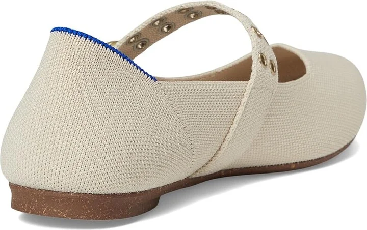 Rothy's The Ballet Mary Jane Women's Dress Flat Shoes Conch : 8 M - Image 4