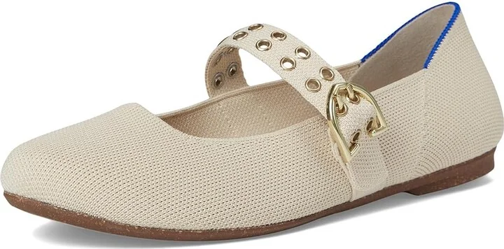 Rothy's The Ballet Mary Jane Women's Dress Flat Shoes Conch : 8 M - Image 5