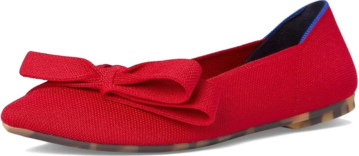 Rothy's The Bow Point II Women's Slip-on Dress Shoes Cupid : 8.5 M - Image 5