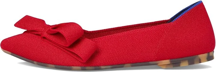 Rothy's The Bow Point II Women's Slip-on Dress Shoes Cupid : 8.5 M - Image 6