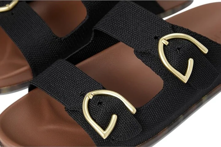 Rothy's The Buckle Slide Women's Sandals Black : 11 M, Synthetic - Image 7