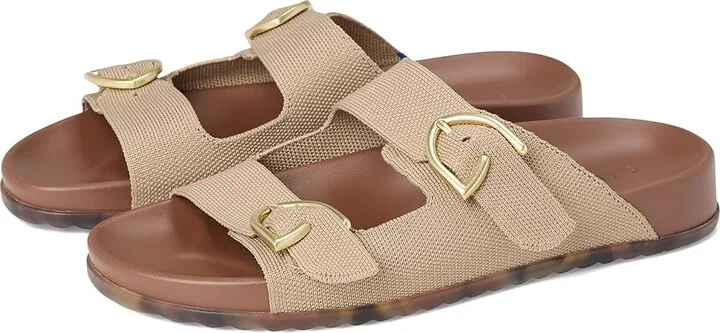 Rothy's The Buckle Slide Women's Sandals Dune : 8.5 M, Synthetic