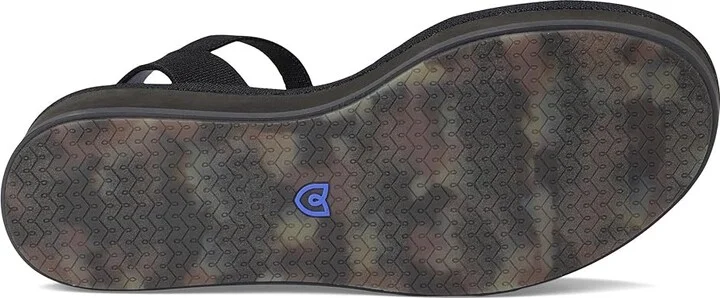 Rothy's The Criss-Cross Lightweight Wedge Women's Wedge Shoes Black : 6.5 M, Textile - Image 3