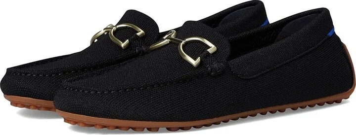 Rothy's The Double Bit Driver Women's Flat Shoes Black : 12 M, Synthetic