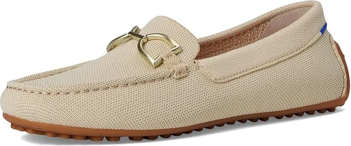 Rothy's The Double Bit Driver Women's Flat Shoes Sesame : 8.5 M, Synthetic - Image 5