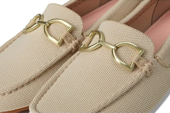 Rothy's The Double Bit Driver Women's Flat Shoes Sesame : 8.5 M, Synthetic - Image 7