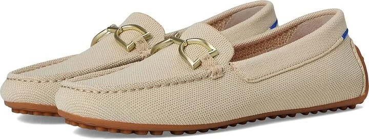Rothy's The Double Bit Driver Women's Flat Shoes Sesame : 8.5 M, Synthetic