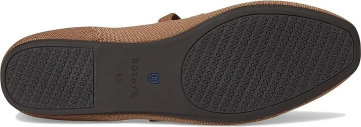 Rothy's The Double Buckle Mary Jane Women's Dress Flat Shoes Java Chip : 7.5 M - Image 3