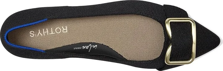 Rothy's The Emblem Point II Women's Slip-on Dress Shoes Black : 9 M - Image 2