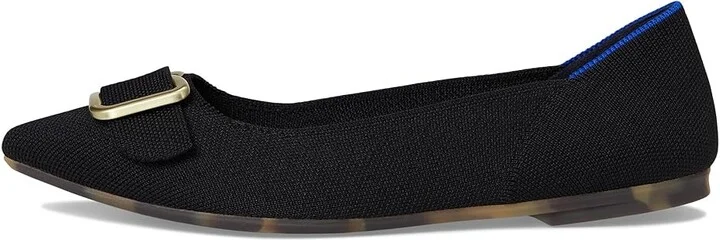 Rothy's The Emblem Point II Women's Slip-on Dress Shoes Black : 9 M - Image 6