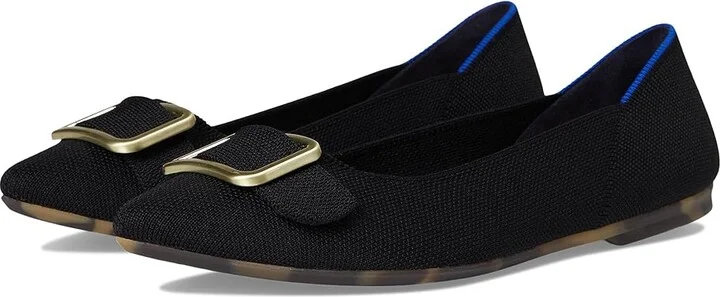 Rothy's The Emblem Point II Women's Slip-on Dress Shoes Black : 9 M