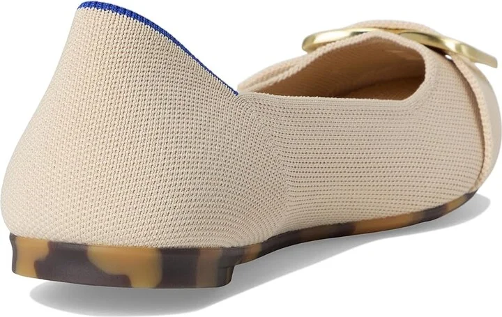 Rothy's The Emblem Point II Women's Slip-on Dress Shoes Conch : 6.5 M - Image 4